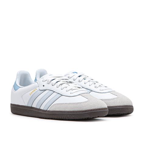 adidas samba weiß hellblau damen|adidas samba tracksuit.